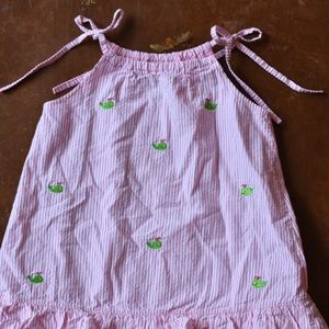 Luigi Kids sear sucker dress